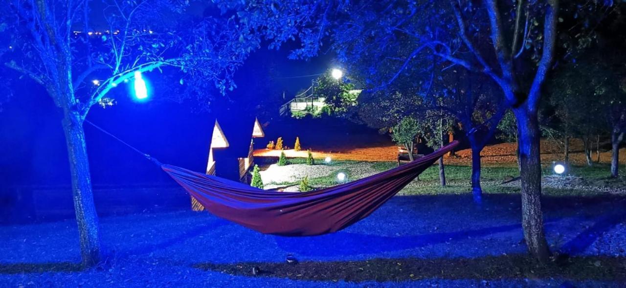 ホテル La 3 Stejari, Calimanesti Salatrucel エクステリア 写真